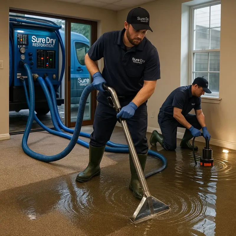Water Extraction and Removal process in Sawyerwood, OH